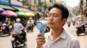 携帯扇風機 超高速暴風