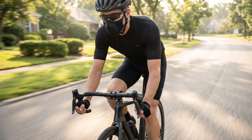 自転車で息苦しいマスクに限界だった私が「エアイーゼ」に乗り換えた理由